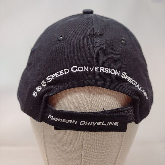 MDL Modern Driveline Strapback Hat Black OSFA Embroidered My Hat Guy - Picture 5 of 8
